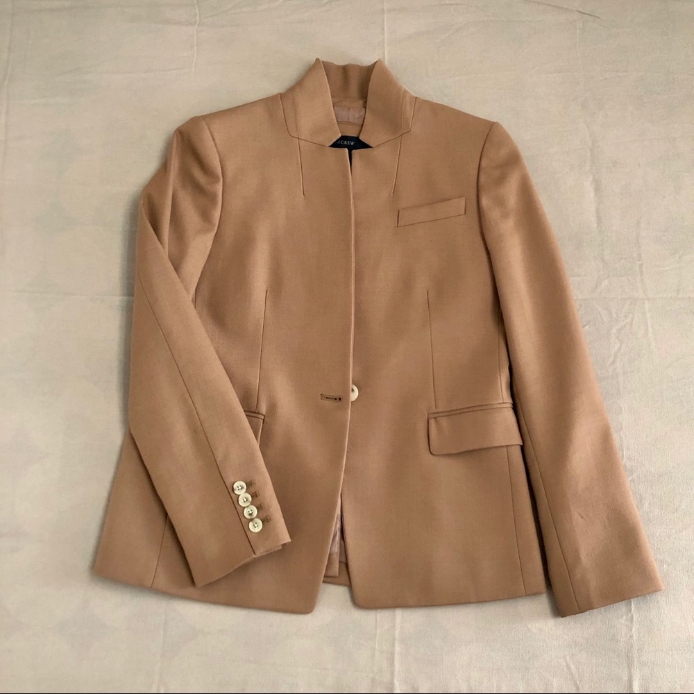 JCrew Regent Blazer in Camel